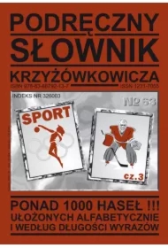 Podręczny Słownik Krzyżówkowicza - Nr 63