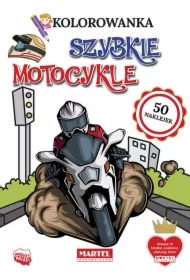 Kolorowanka Szybkie motocykle
