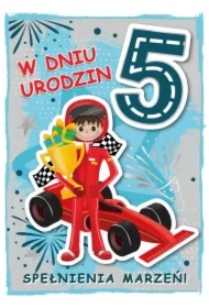 Karnet Urodziny 5