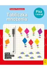 Pisz i ścieraj. Tabliczka mnożenia