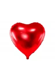 Balon foliowy Serce czerwony