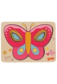 Puzzle warstwowe Motyl