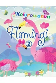 Flamingi. Kolorowanka 2