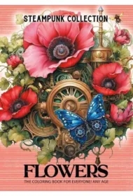 Kolorowanka A4 pionowa 8 obrazków Kwiaty róż