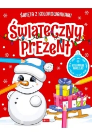 Święta z kolorowankami. Świąteczny prezent