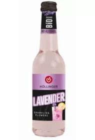 Drink musujący bezalkoholowy o smaku lawendy