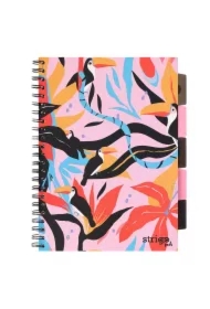 Kołozeszyt Pads A4 Jungla różowy