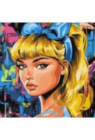 Malowanie po numerach -Nowoczesny Kopciuszek