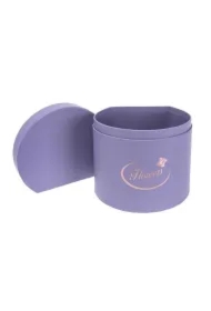 Pudełko Flower Box purpurowy