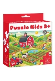 Puzzle 30 el. Kids Farma 3+