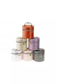 Kuferek S z lusterkiem na zamek