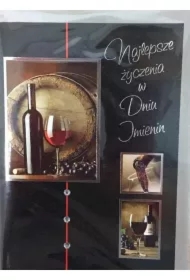 Karnet Imieniny B6 Premium 57 + koperta