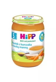 Rosołek z kurczaka z kaszką manną po 5. miesiącu