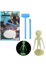 Wykopaliska odkrywca kosmita świecący