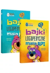 Pakiet Bajki logopedyczne misia Api. Lata 2-4 i 4-6