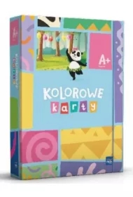 Kolorowe karty. Poziom A+. Czterolatek