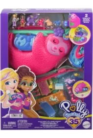 Polly Pocket. Kompaktowa torebka Rodzina leniwców