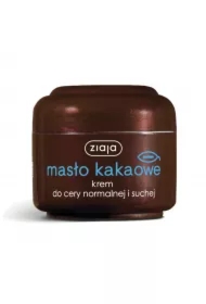 Masło Kakaowe krem poprawiający koloryt skóry skóra normalna i sucha