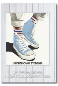 Kartka okolicznościowa Urodzinowe życzenia