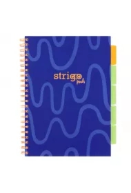 Kołozeszyt Pads A4 Neon granatowy