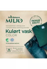 Proszek do prania kolorowych ubrań