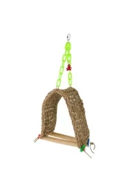 Huśtawka, dla ptaków, pleciona, 57 x 32 cm