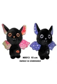 Nietoperz 2 kol świeci w ciemności 15cm MIX
