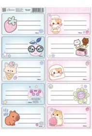 Naklejki na zeszyty pasek No name - dziewczynka