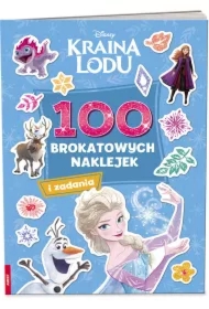 Kraina Lodu. 100 Brokatowych naklejek