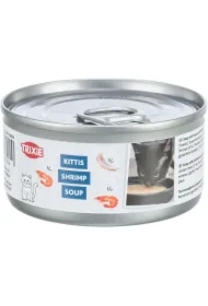 Kittis Shrimp Soup, przysmak zupa, dla kota, kurczak i krewetki