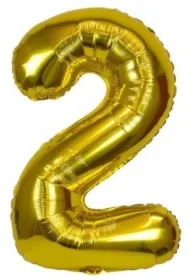 Balon foliowy XXL 2 złoty