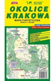 Okolice Krakowa Półn. 1: 50 000 mapa turystyczna