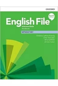 English File 4th edition. Intermediate. Workbook without key