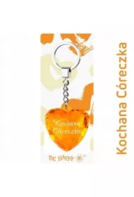 Brelok Serce Kochana Córeczka