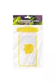 Etui wodoodporne na telefon żółte