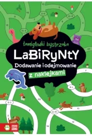 Łamigłówki bystrzaka. Labirynty. Dodawanie i odejmowanie