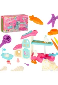 Hotel dla zwierząt domek spa dla psa kota zwierzątka akcesoria 26 elementów