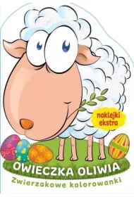 Zwierzakowe kolorowanki. Owieczka Oliwia