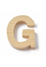 Drewniana Litera G