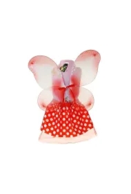 Strój Motylka czerwony