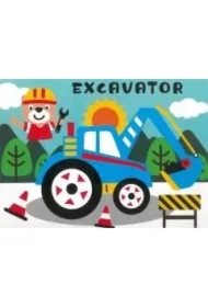 Mozaika piankowa pojazdy 8 szt