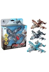 Samolot wojskowy metalowy MIX