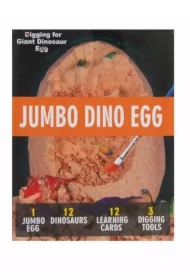Jajko Dinozaura skamielina 12 dinozaurów + narzędzia 1007994
