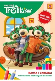 Rodzina Treflików. Kolorowanka edukacyjna dla dzieci. Nauka i Zabawa nr 2
