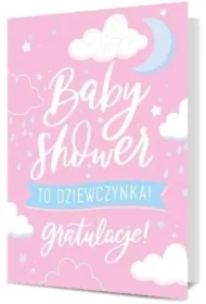 Karnet B6 Narodziny dziewczynka