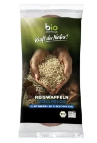 Wafle ryżowe z mleczną czekoladą bezglutenowe