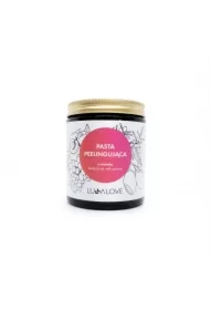 Rozświetlająca pasta peelingująca do ciała z morelą