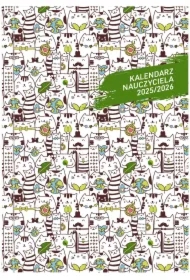 Kalendarz nauczyciela 2025/2026 B5 tygodniowy PCV Koty