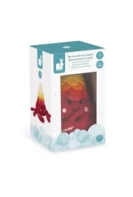 Zabawka do kąpieli krab z muszelkami 10 m+