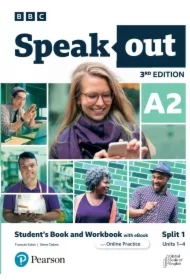 Speakout 3ed A2. Split 1. Student's Book and Workbook + Książka w wersji cyfrowej